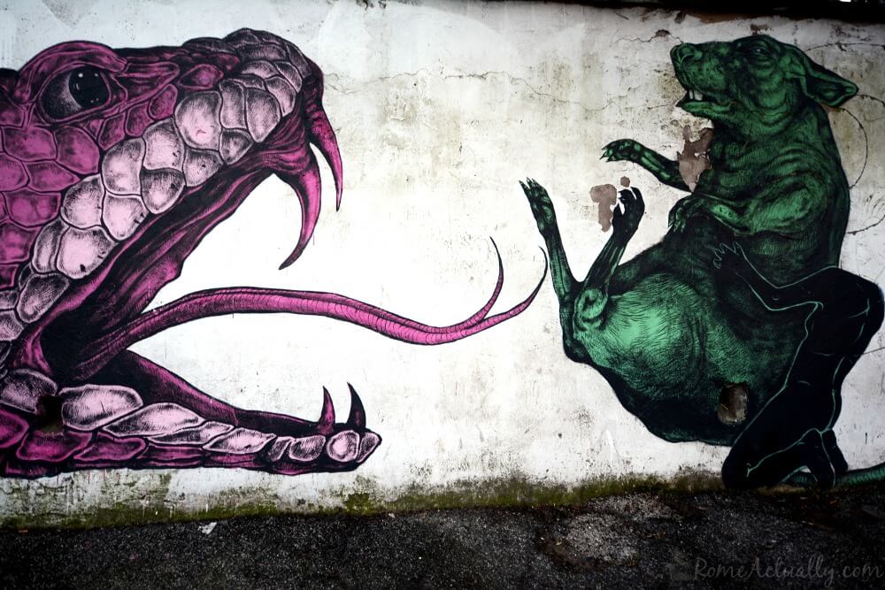 Image of Quadraro street art