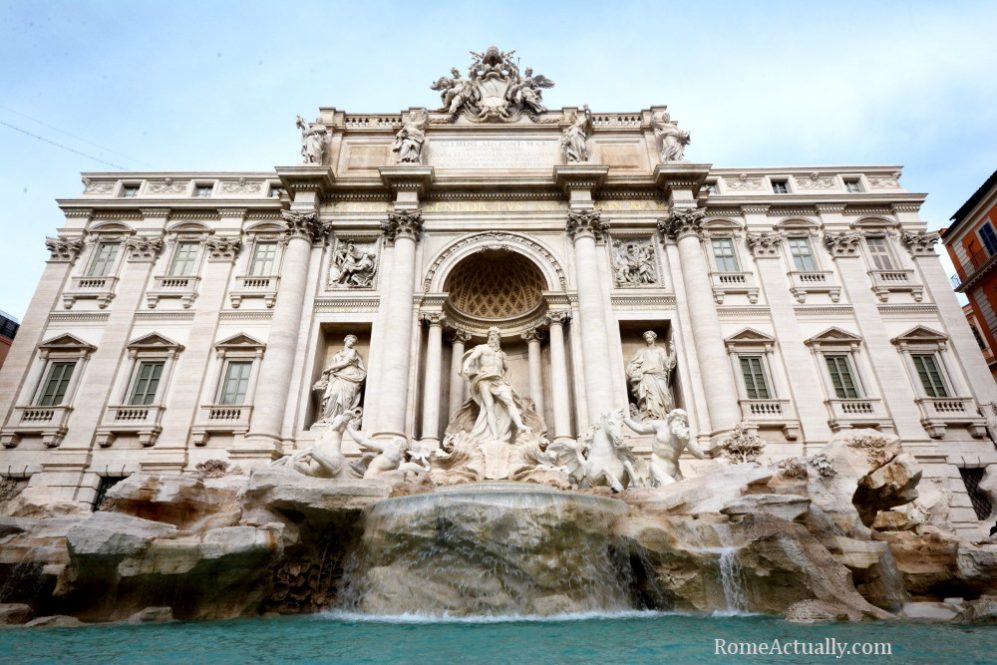 Image: Trevi Fountain one of the most famous fountains in Rome