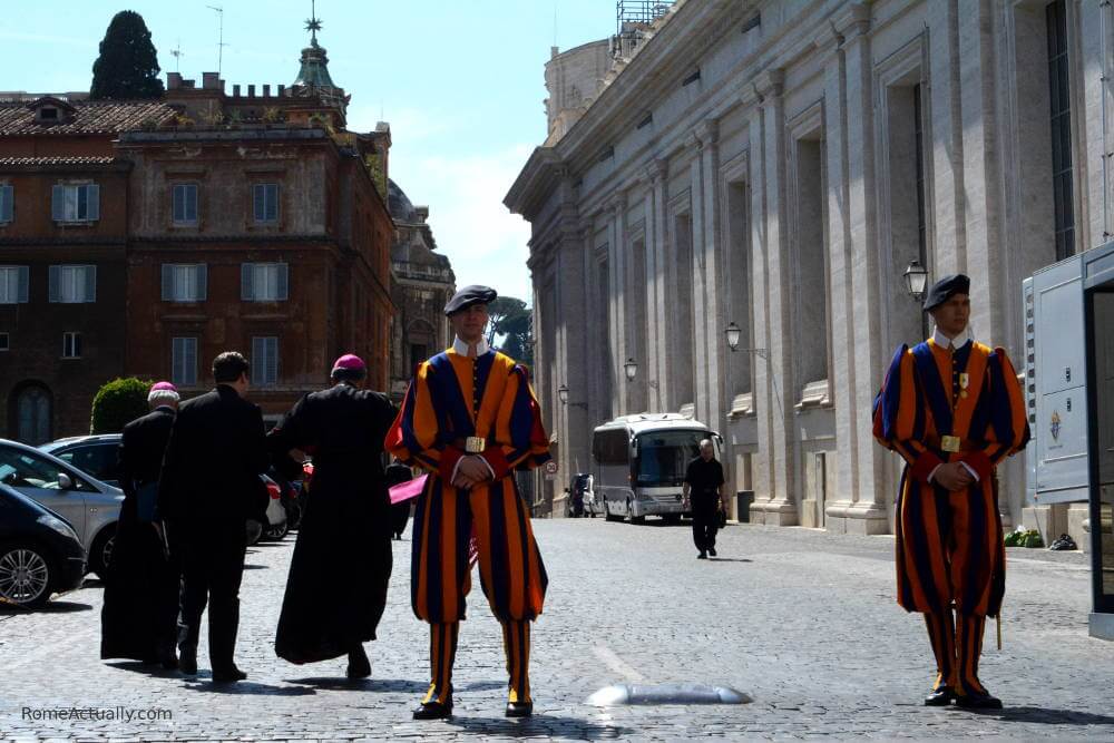 swiss guards vatican