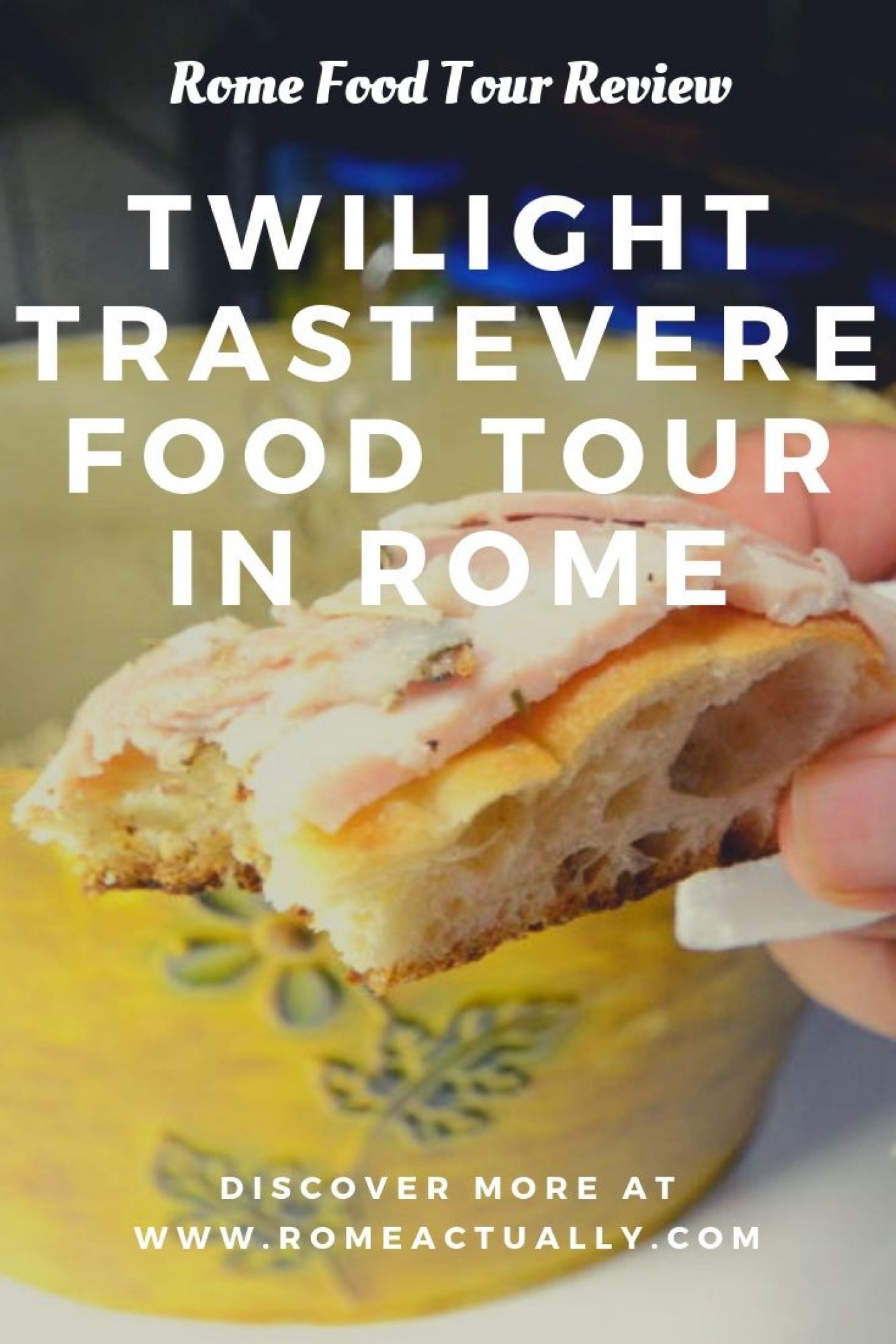 food tour rome trastevere