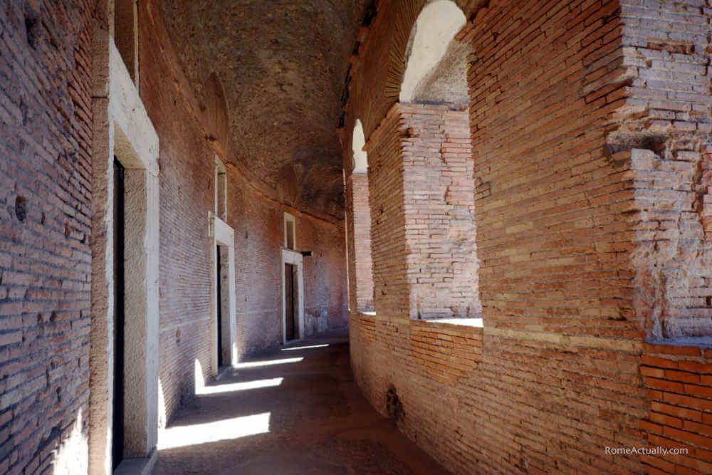 Image: Great Hemicycle in Trajan's Markets Rome archaeological site