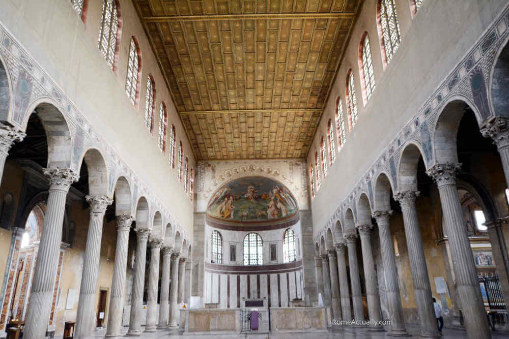 Image: Santa Sabina Basilica one of the churches in Rome