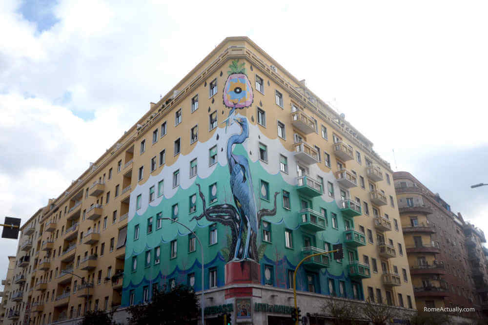 Image: Ostiense murals to see in Rome in a week