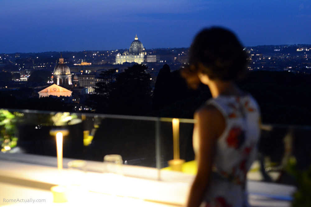 Image: Settimo one of the best rooftop restaurants in Rome