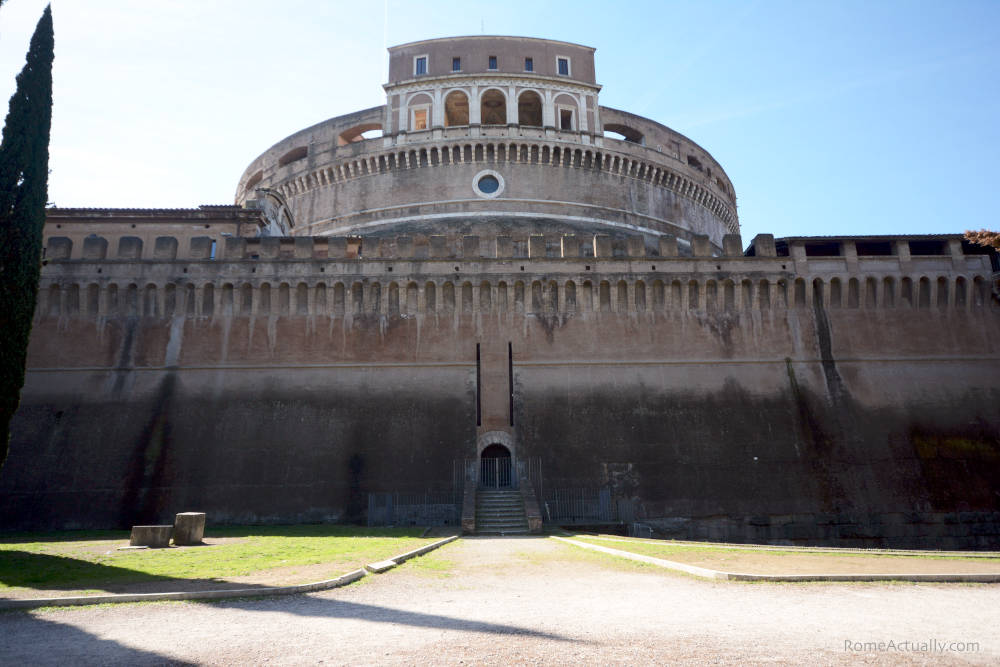 Image: Castel Sant'Angelo is one of the main Rome monuments.