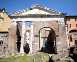 Portico di Ottavia Ancient Site in Rome’s Jewish Ghetto