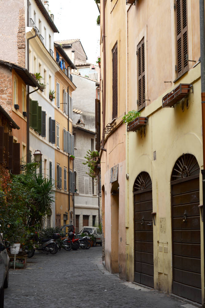 Image: Streets of Rome in June.