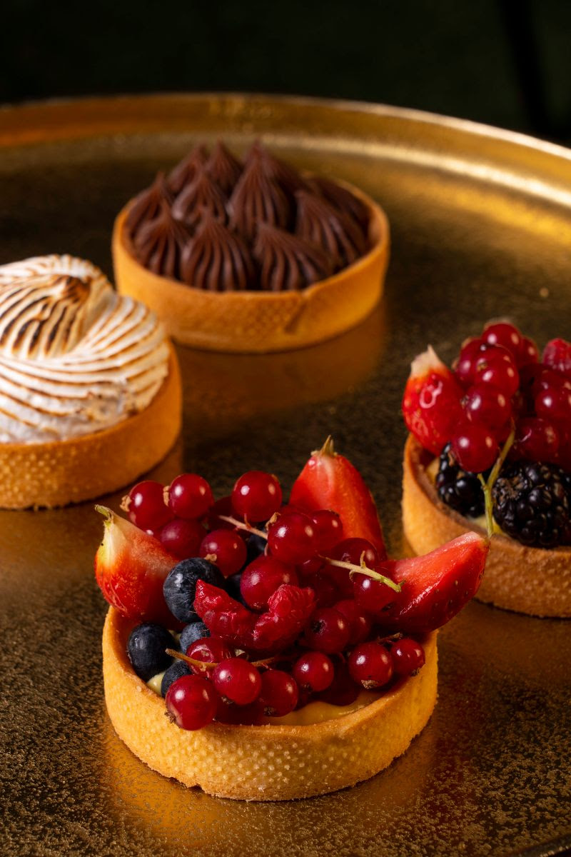 Image: Tarts from Giano pastry shop in Rome.