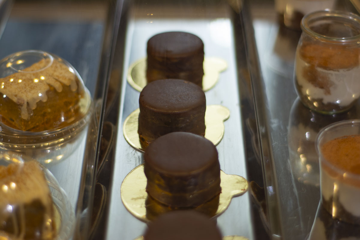 Image: Grezzo one of the vegan pastry shops in Rome.