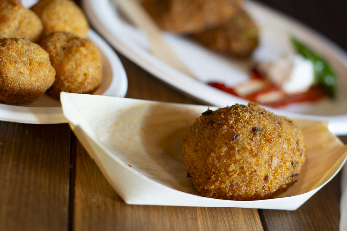 Image: Supplì street food in Rome.