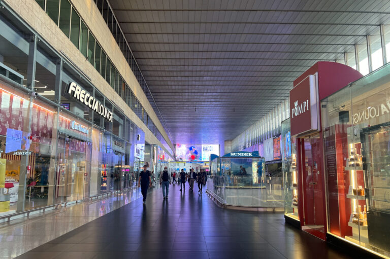 Image: Roma Termini is where you arrive from Fiumicino Airport to Rome.