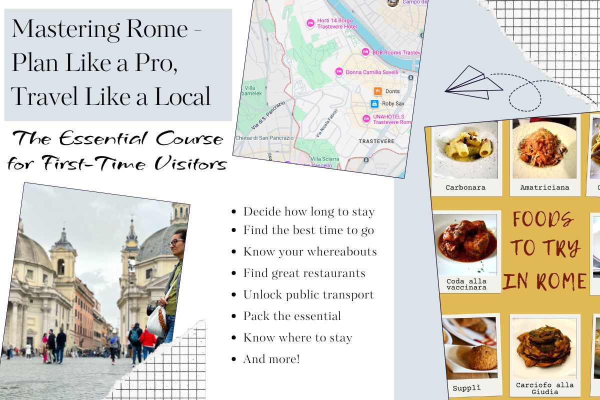 Image: Mastering Rome - Plan Like a Pro, Travel Like a Local. The Essential Course for First-Time Visitors by Angela Corrias of RomeActually.com