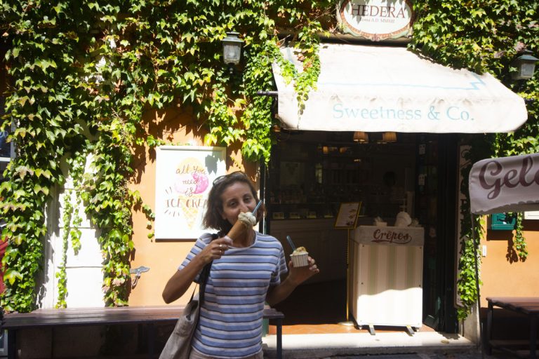 Image: Hedera gelato near the Vatican in Rome.